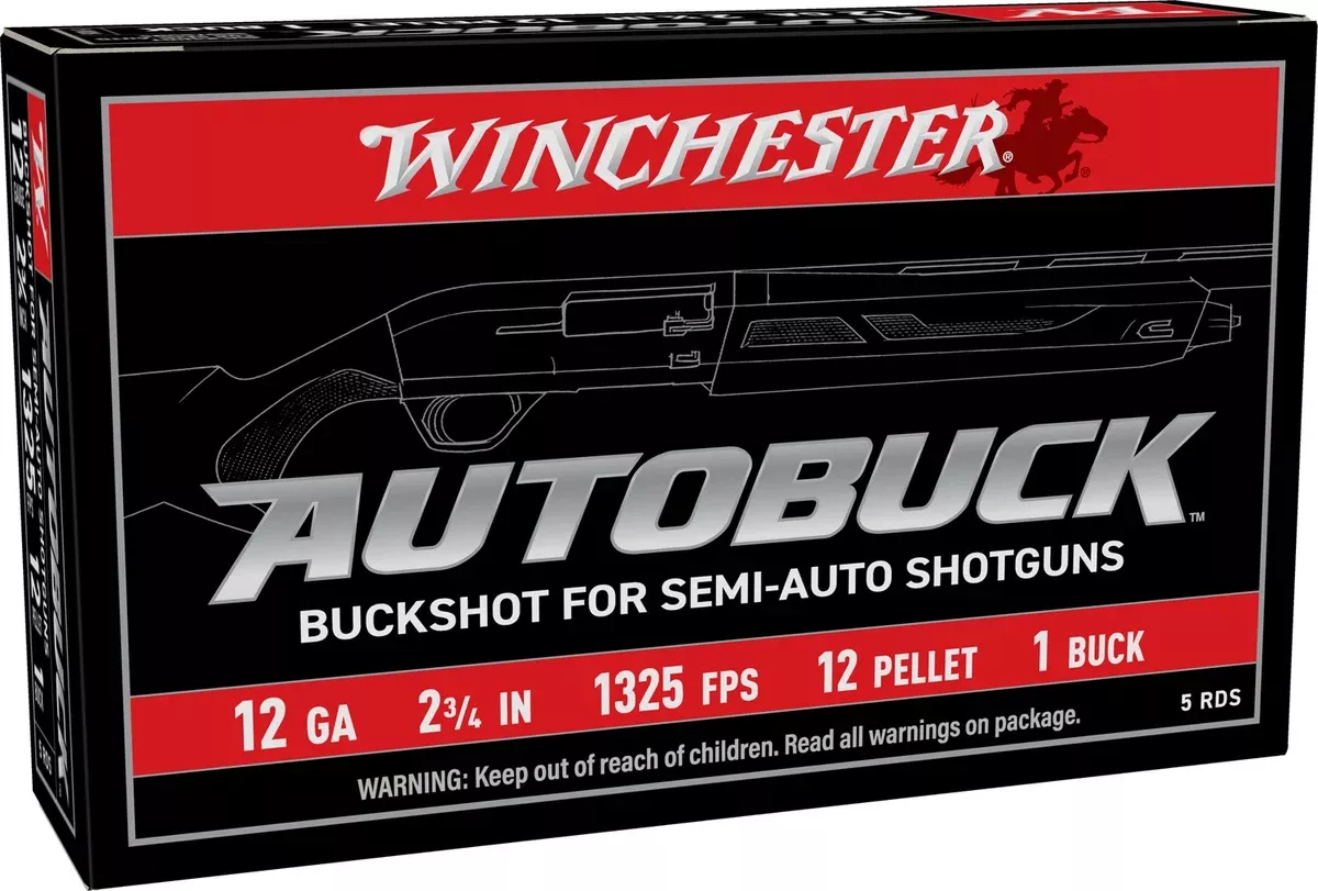 WIN USAB12112G 2-3/4" BKSHOT 15/50