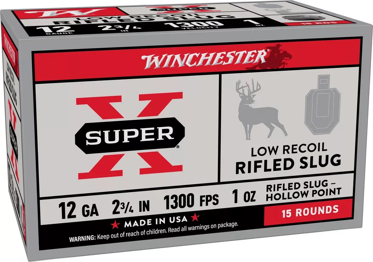 WIN X12RS15VPR 12G 2-3/4" SUPERX LR 1-OZ 15/10