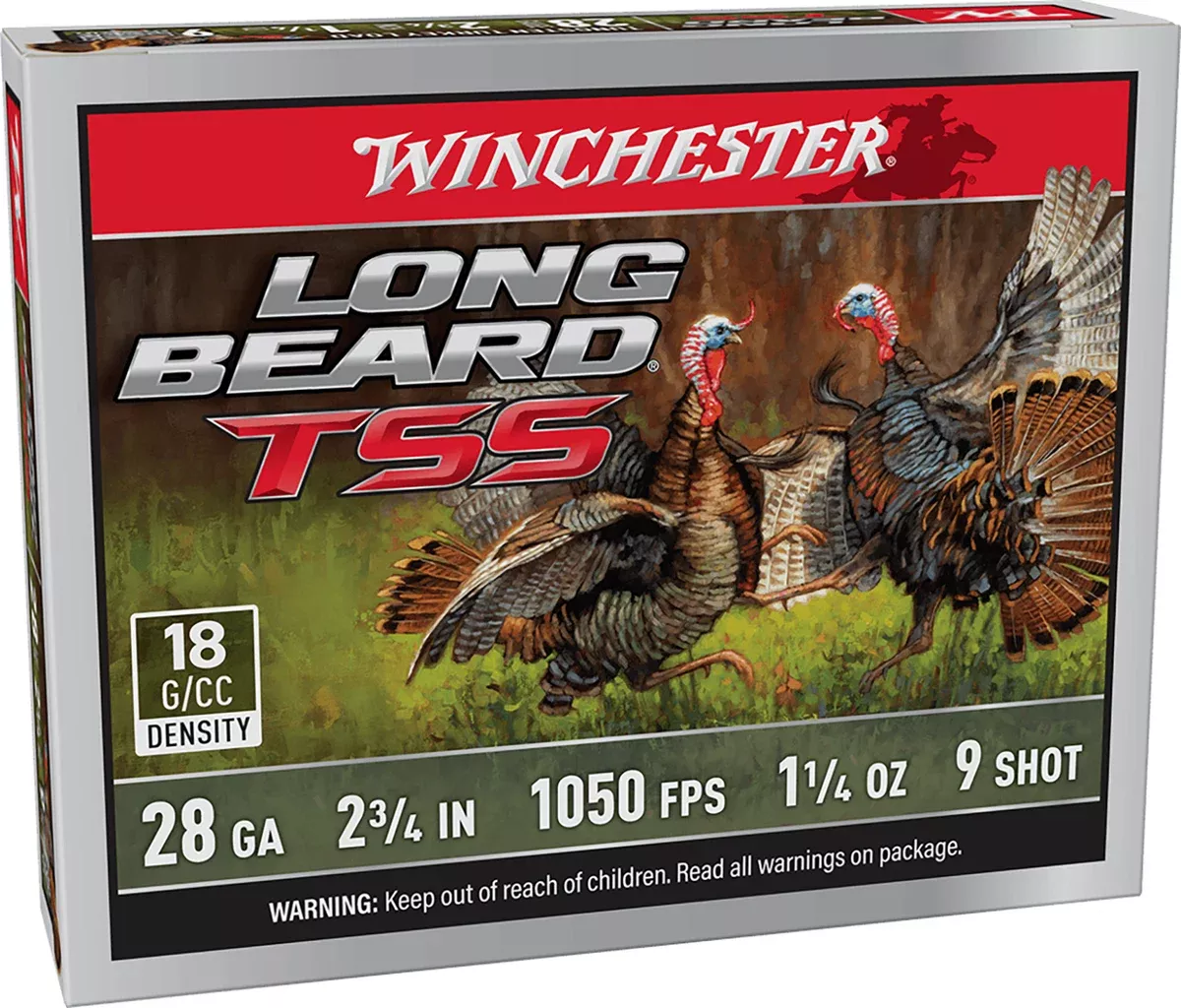 Winchester Ammo LBTSS289 Long Beard TSS28Gauge 2.75" 1 1/4oz Tungsten 9Shot 5 Per Box/10 Case