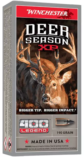 Winchester Ammo X400DS Deer Season XP400Legend 190gr 20 Per Box/10 Case