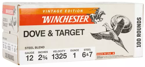 Winchester Ammo XU12S67VP Super X12Gauge 2.75" 1oz 6/7Shot 100 Per Box/2 Case