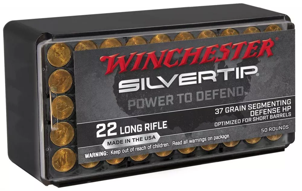 Winchester Silvertip .22 LR 37gr STHP 50rd box