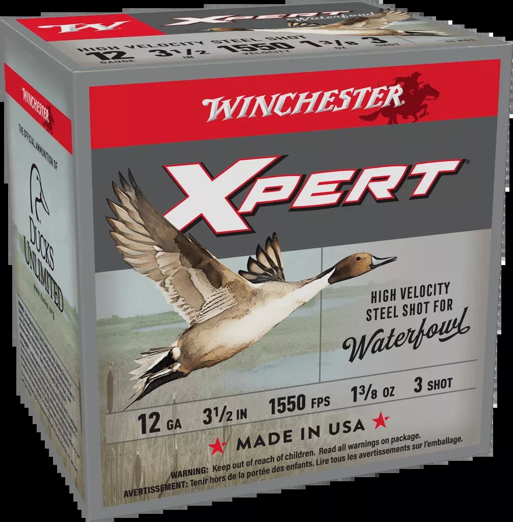 Winchester Super-X Xpert High Velocity Steel Shotshells 12 Gauge 3.5in #3 1-3/8oz WEX12L3