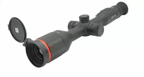 X-Vision 203203 TS200 Thermal Scope with Rings, Black, 2.3-9.2x35mm, Multi Reticle/Color 1024x768 OLED, 2,600 yds Detection Range, 400x300 Thermal Sensor, Photo/Video/PiP