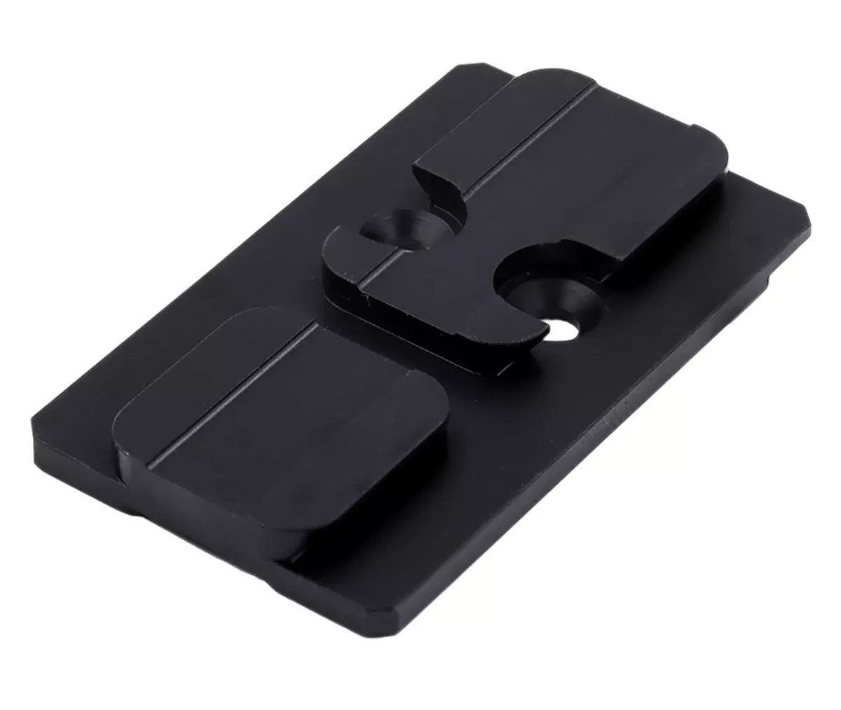 XS Sights GLOM001SM1ACRO Glock MOS Optic PlateACRO Footprint Black Nitride Steel