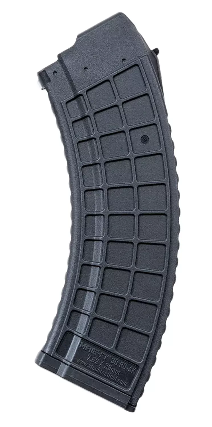 Xtech Tacitcal XTT1152BLKMAG47 Gen230rd Waffle 7.62X39 Fits AK-47 Black Stainless Steel
