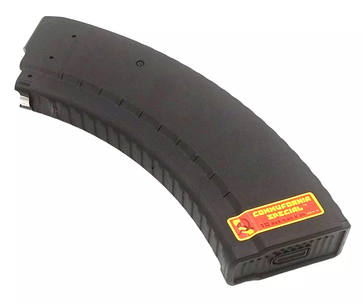 Xtech Tacitcal XTT135ELITEBLKElite 10rd 7.62X39 Fits AK-47 Black Stainless Steel