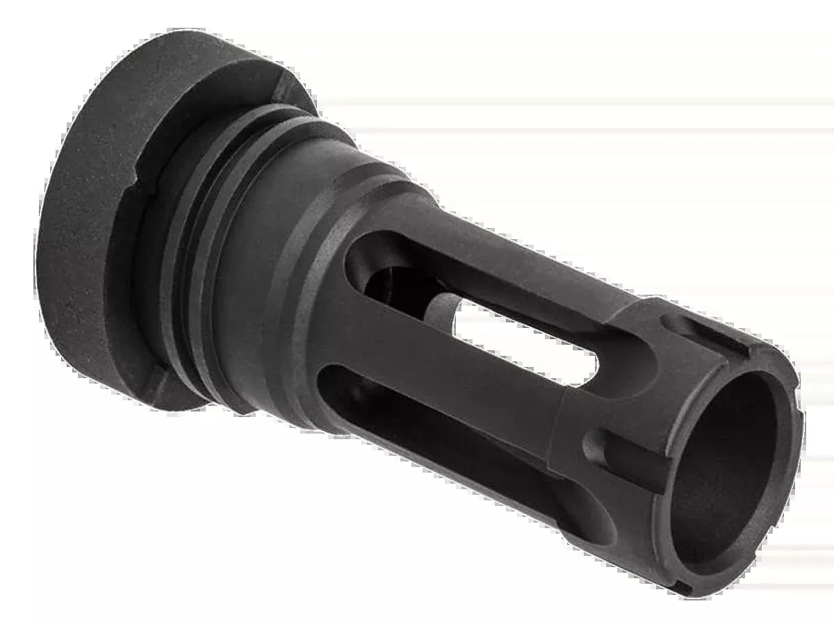 Yankee Hill 4302-28A QD Light Tactical Flash Hider .30 Cal 1/2x28 Black