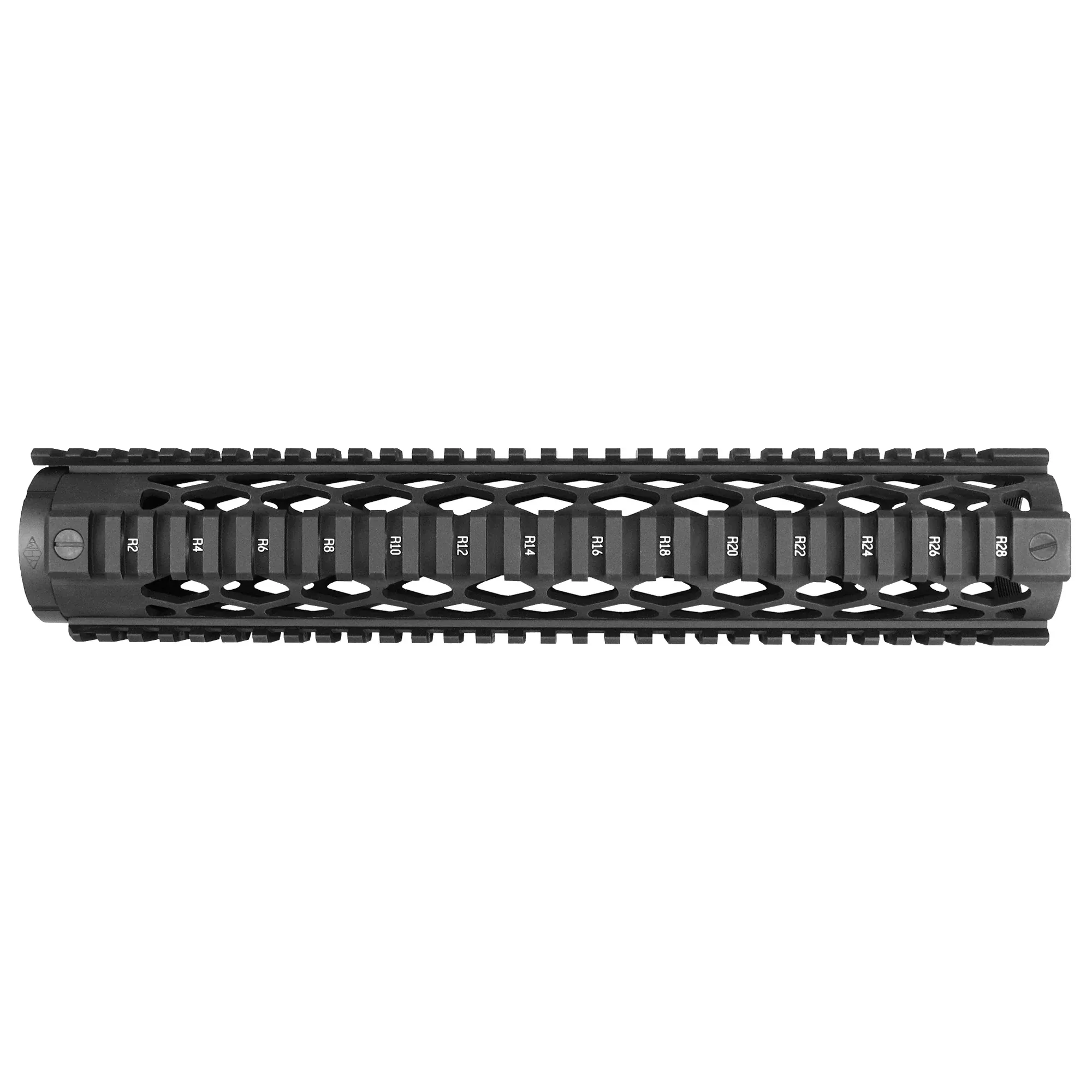 Yankee Hill Machine Co Diamond Series 12.6in Rifle-Length AR-15 Free-Float Quad Rail Handguard YHM-9635-DX