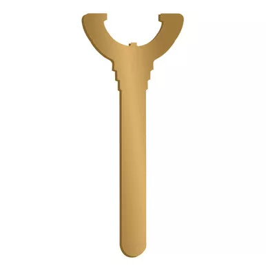 Yankee Hill Machine Spanner Wrench For VICTRA-12 Suppressor - Gold Finish