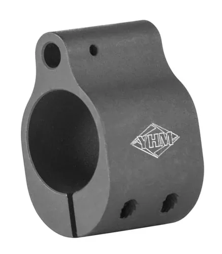 YHM LOW PRO GAS BLOCK.750" CLAMP