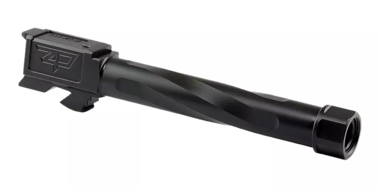 Zaffiri Precision ZP.17BTBN 9mm Luger 4.99" Threaded Black Stainless Steel, Fits Glock 17 Gen1-4