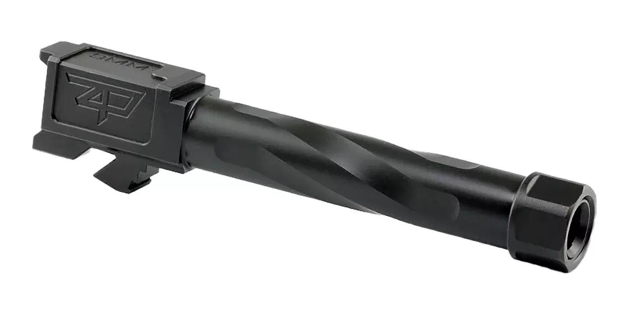Zaffiri Precision ZP.17G5BTBN 9mm Luger Threaded Black Nitride Stainless Steel, Fits Glock 17 Gen5