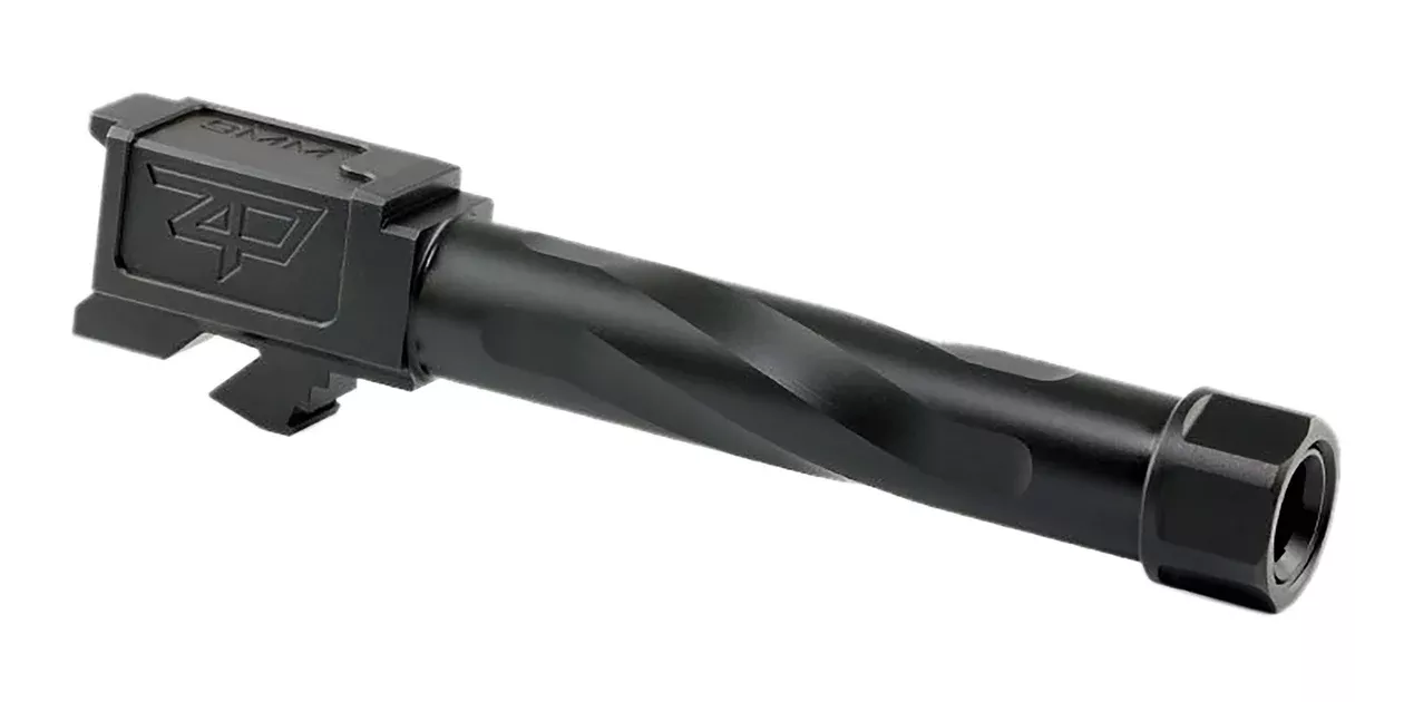 Zaffiri Precision ZP.19BTBN 9mm Luger 4.60" Threaded Black Stainless Steel. Fits Glock 19 Gen1-5