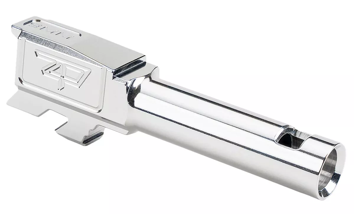 Zaffiri Precision ZP.43BCPSS GlockPorted Stainless Steel, Fits Glock 43/43X