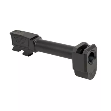 Zaffiri Precision ZP.43BTCBN Threadless Compensator 9mm for the Glock 43 / 43X- Black