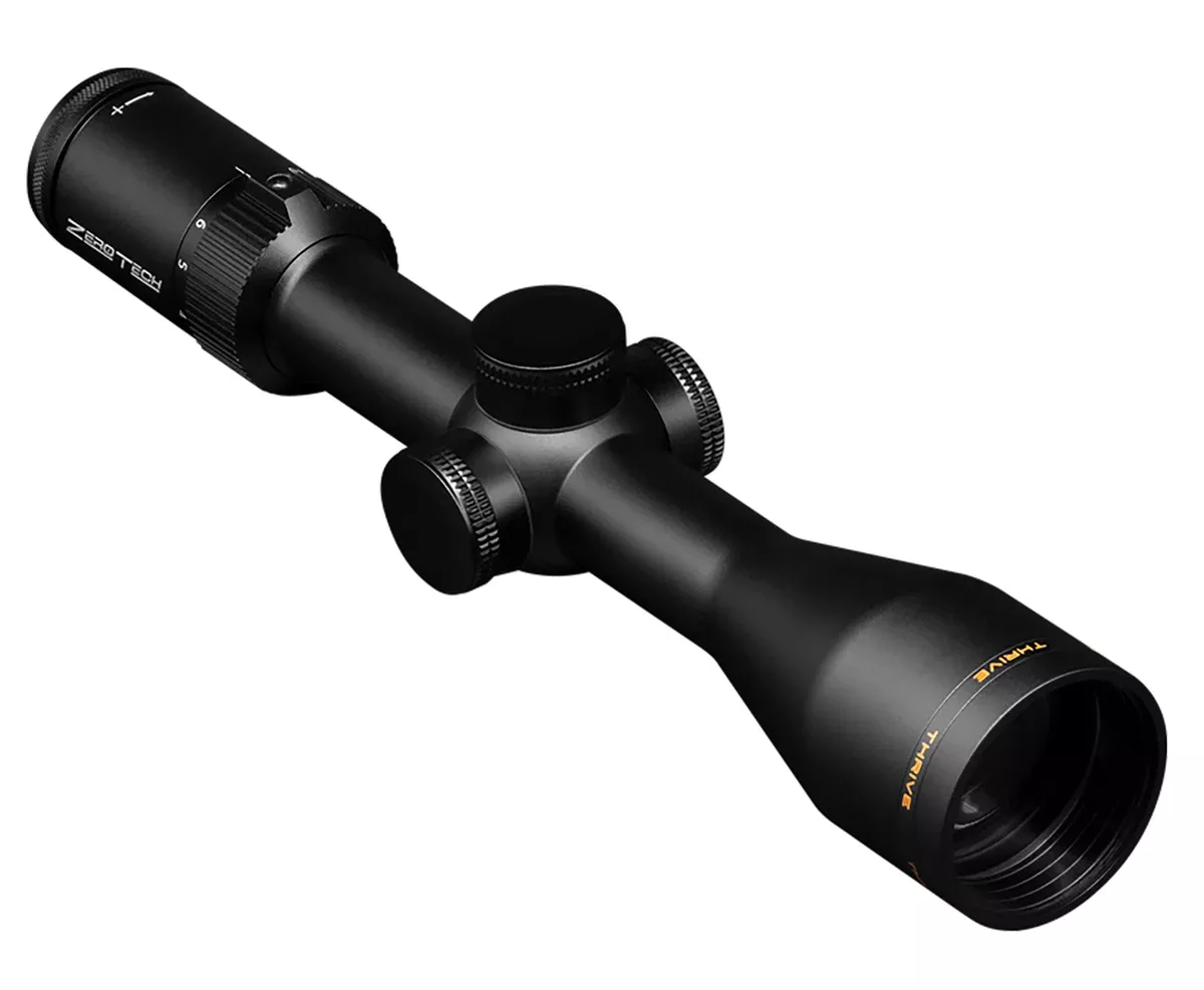 Zero Tech Optics TH41650PThrive Black 4-16x 50mm 30mm Tube PHR II SFP Reticle