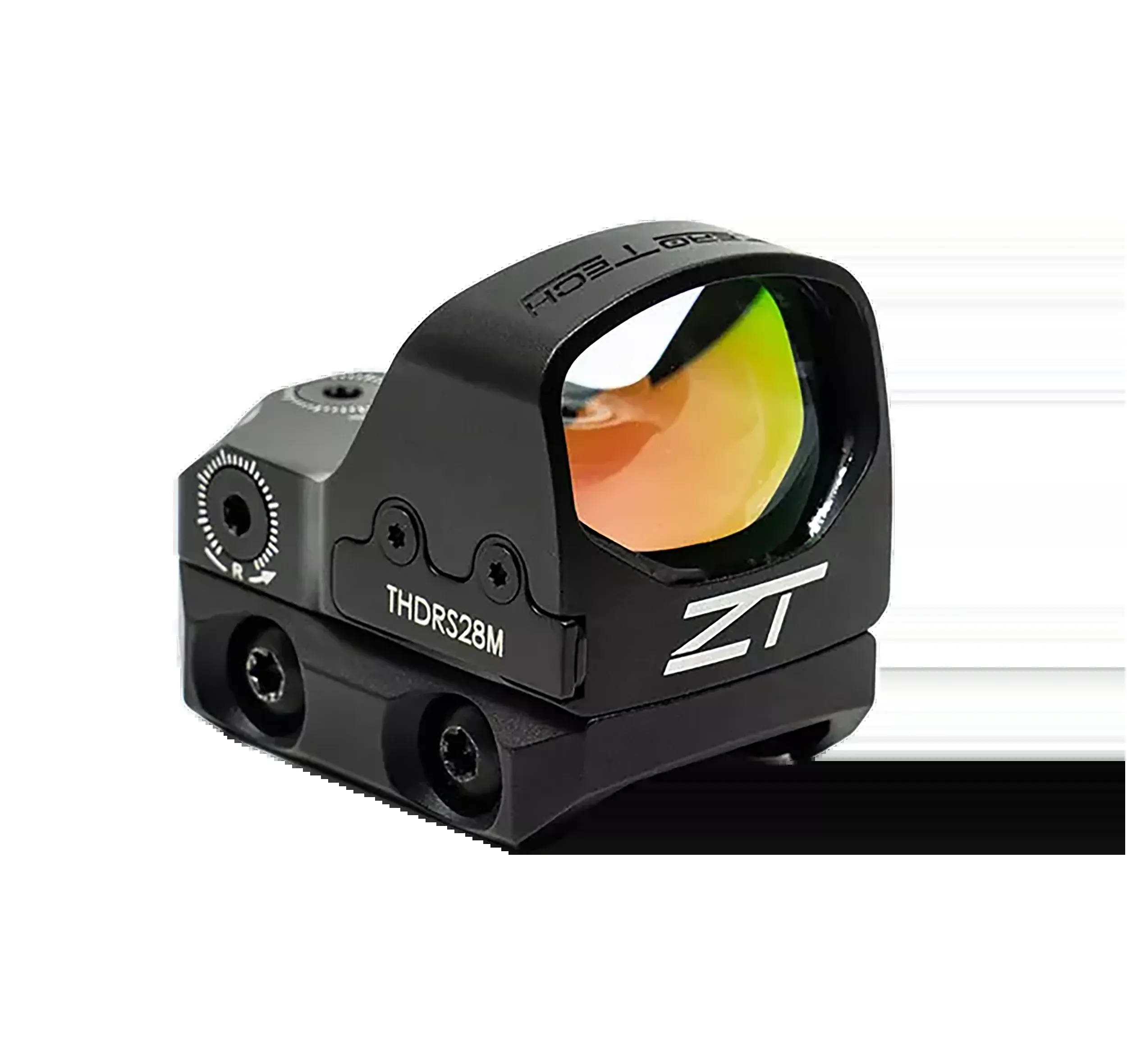 Zero Tech Optics Thrive HD 1x 28x20mm Reflex Red Dot Sight, Multi-Reticle, Shake Awake, RMR Footprint THDRS28ML