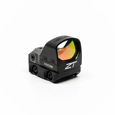 Zero Tech Optics Thrive HD Green Dot Optic - RMR Footprint, 3 MOA Green Dot Reticle, Includes Low Mount, Black