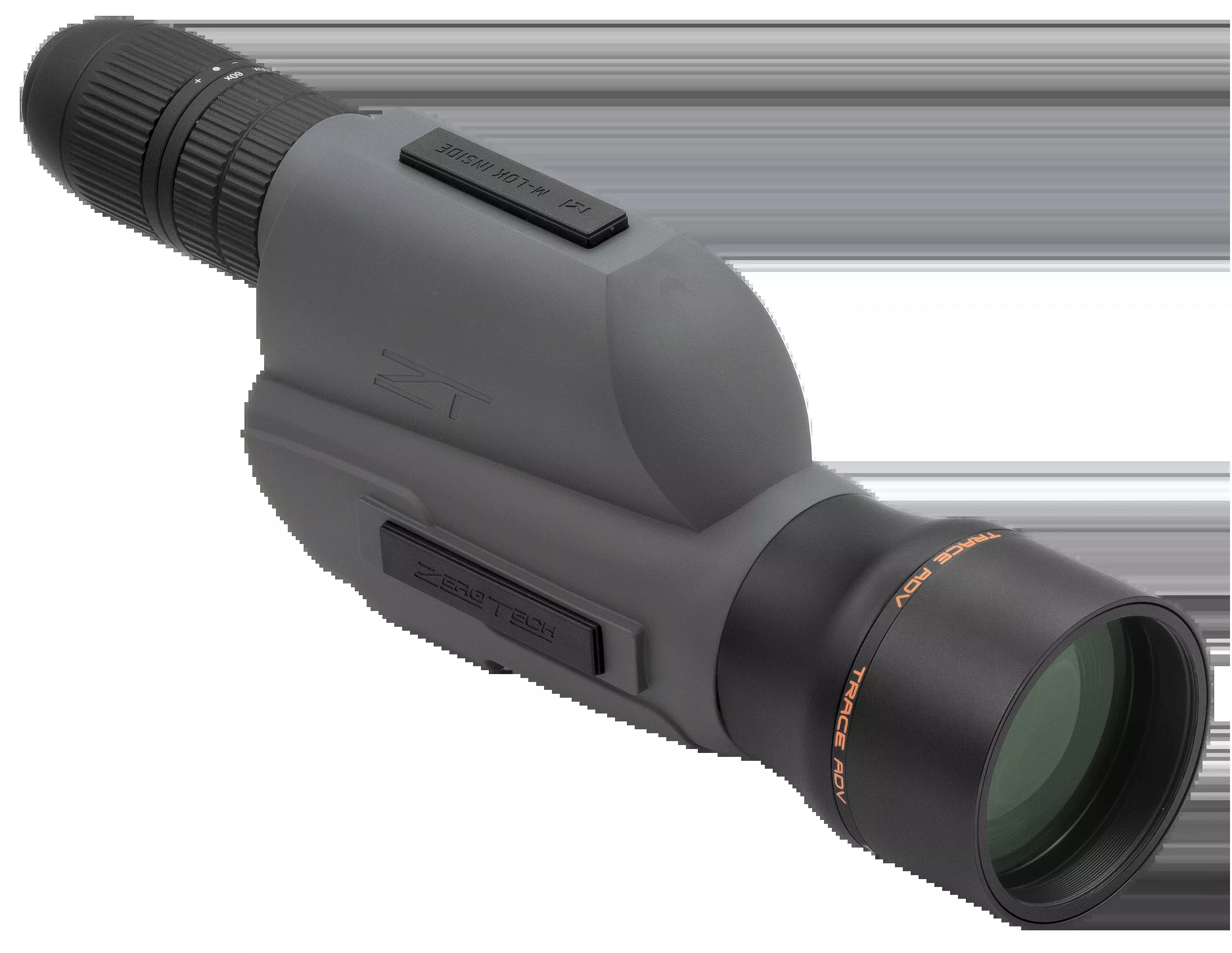 ZERO TECH OPTICS Trace Advanced 20-60x80 Spotting Scope, OSR MRAD First Focal Plane Reticle TR206080F
