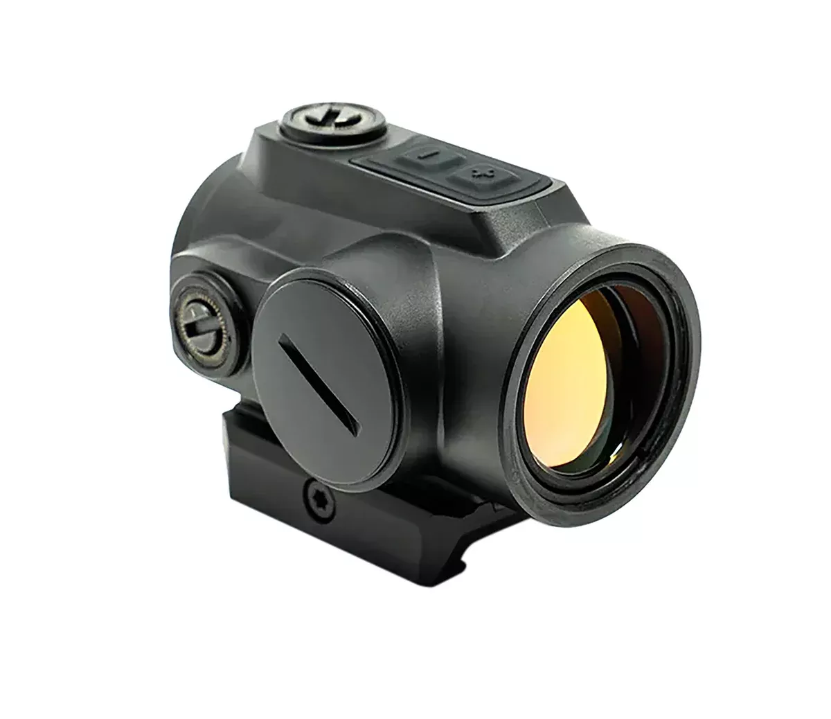 Zero Tech Optics TRRD125 TraceBlack 1x 25mm 2 MOA Red Dot Reticle