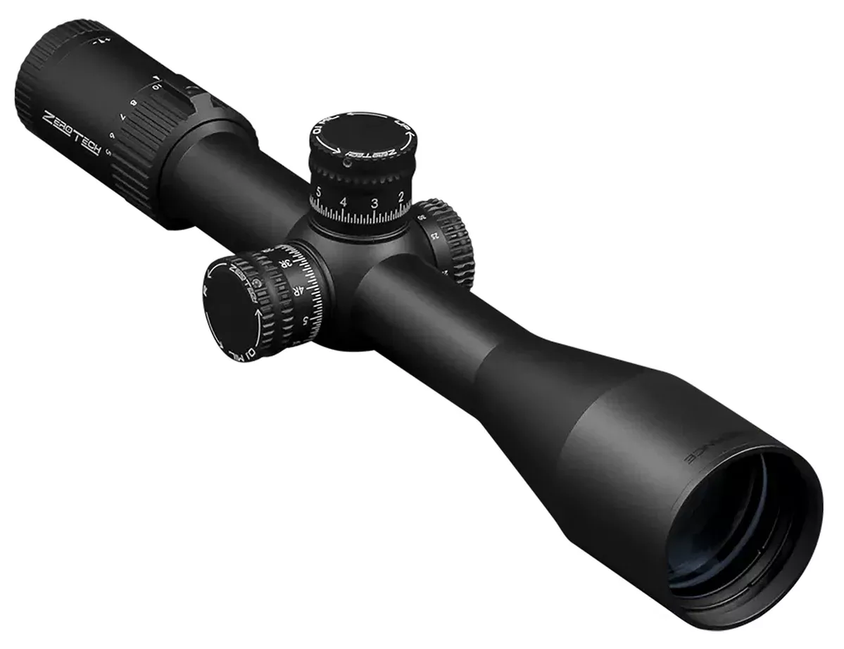 Zero Tech Optics VG5256FVengeance Black 5-25x 56mm 34mm Tube RMG Reticle