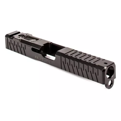 Zev Technologies GLOCK 17 Gen3 SOCOM Signature Slide Cut For Trijicon RMR Red Dot Sight Stainless Steel Construction DLC Finish Matte Black