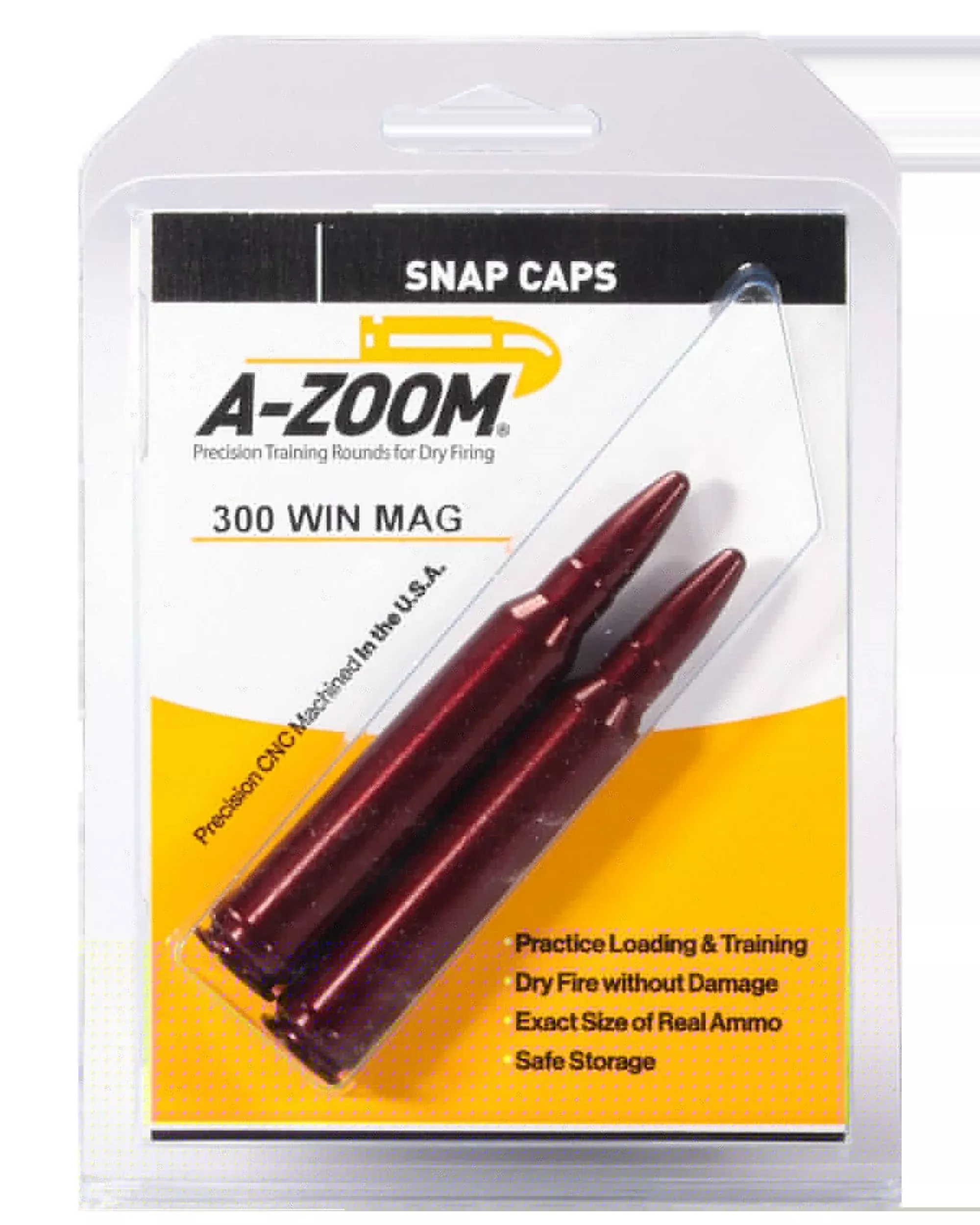 A-Zoom 12237 Rifle Snap Caps 300 Win Mag 2-Pack